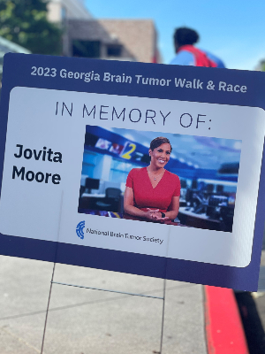 Our friend and colleague Jovita Moore is why we'll run and walk